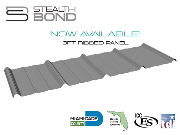 StealthBond® Panel Offering to Improve Roofing Design